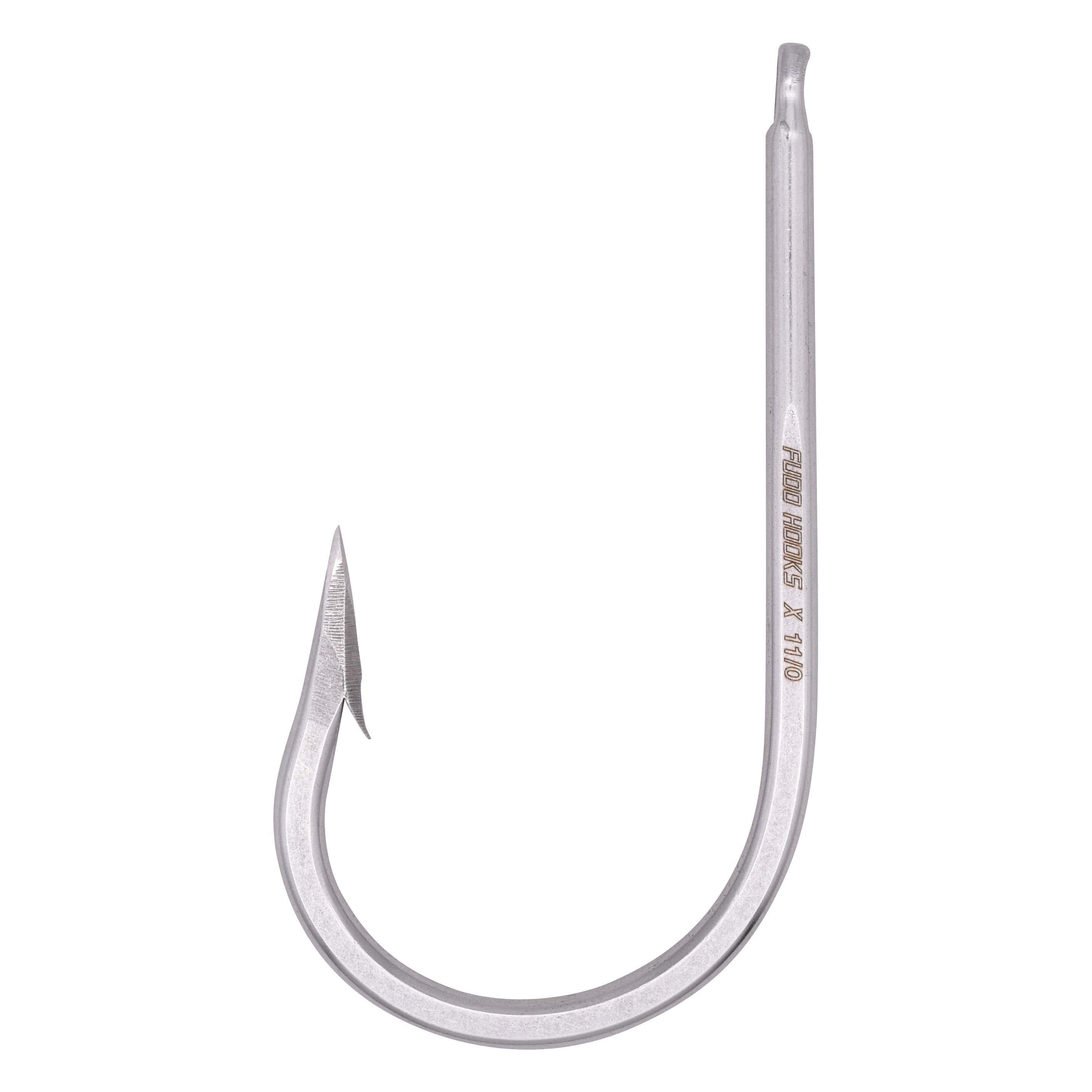 Fudo Hooks - Super Ocean Tuna Needle Eye Hooks 8/0 - 2pk